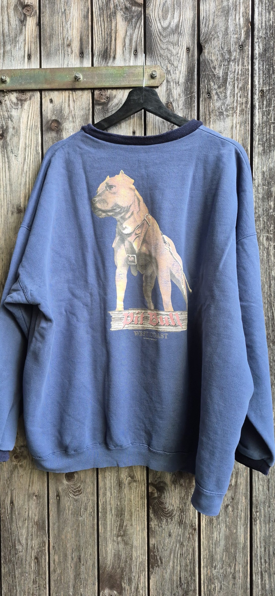 Pit Bull Germany Vintage Sweatshirt Dunkelblau – Bild 2
