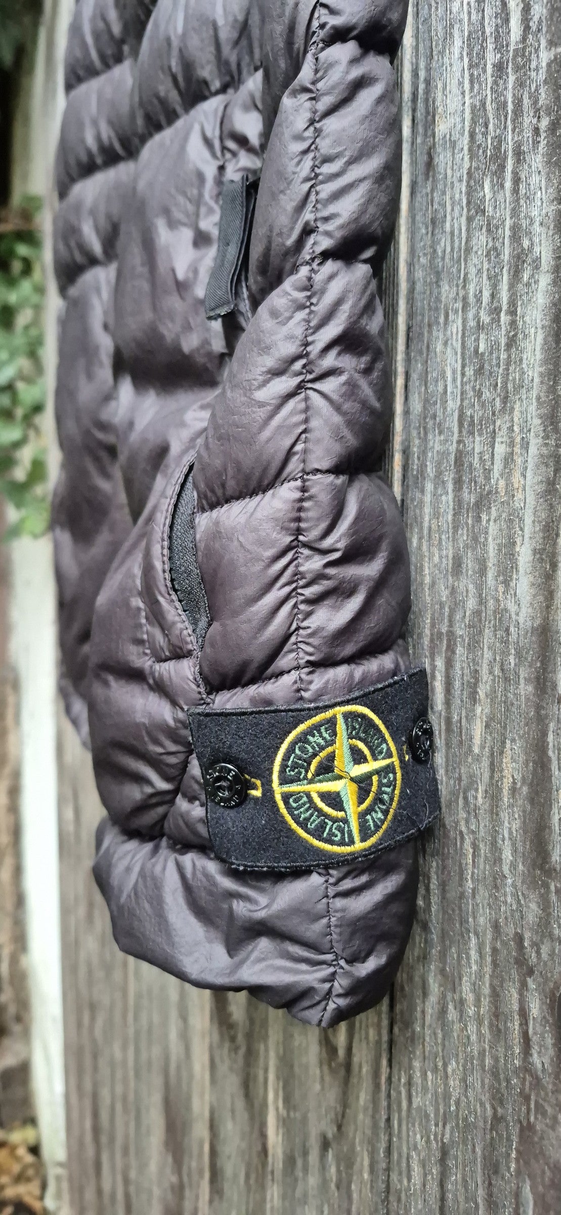 Stone Island Vintage Weste Schwarz – Bild 2