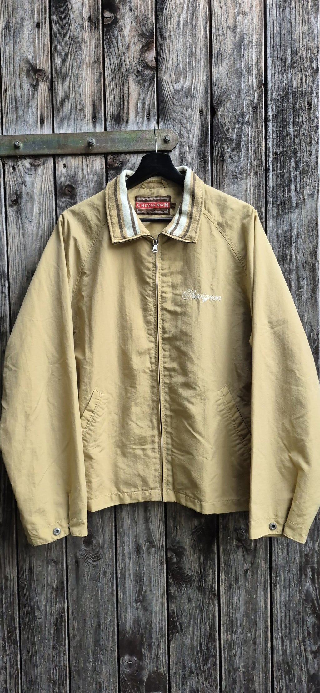 Chevignon Vintage Jacke Beige – Bild 1