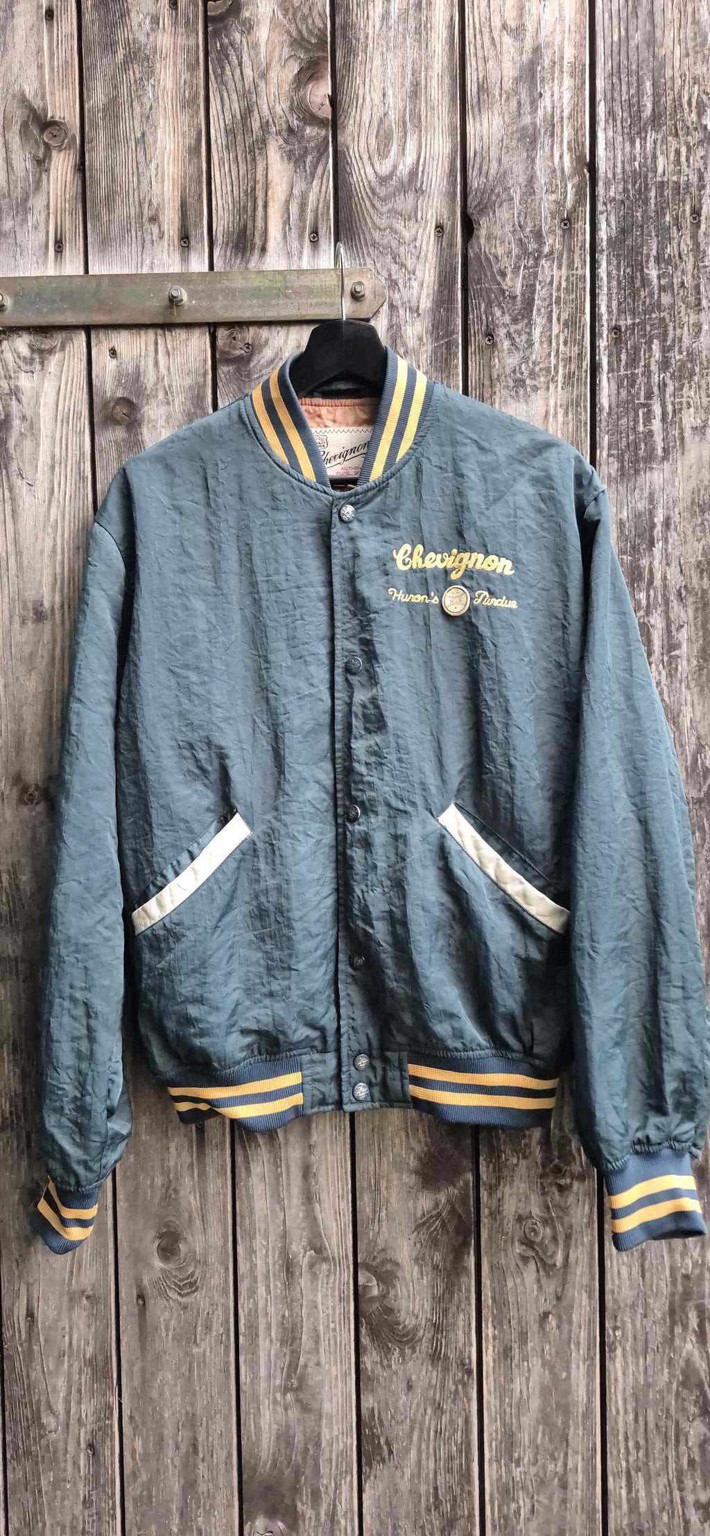 Chevignon Vintage Jacke Petrol – Bild 1