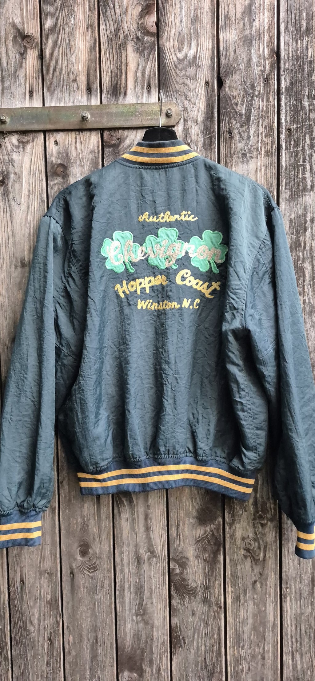 Chevignon Vintage Jacke Petrol – Bild 3