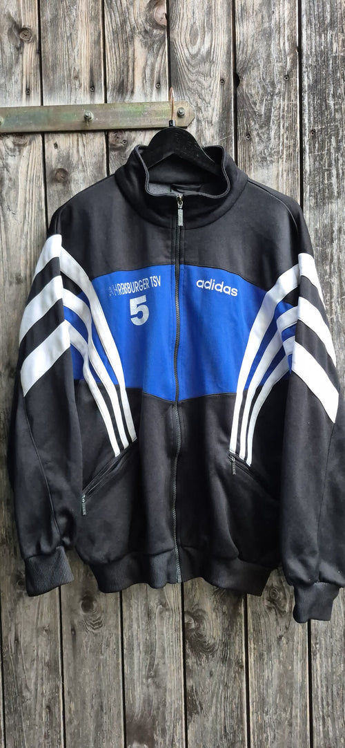 Adidas Originals Vintage Trainingsjacke Blau – Bild 1