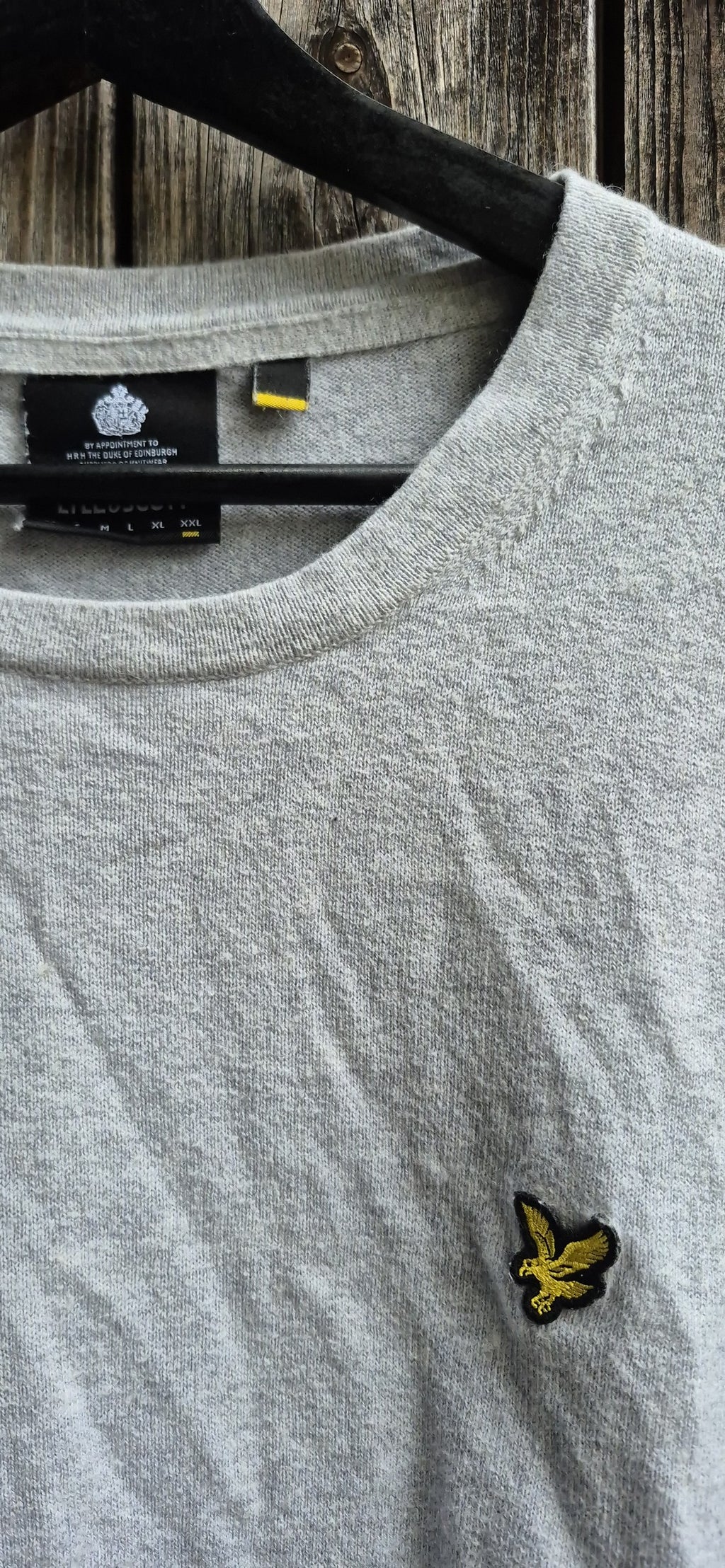 Lyle&Scott Vintage Sweatshirt Grau – Bild 2