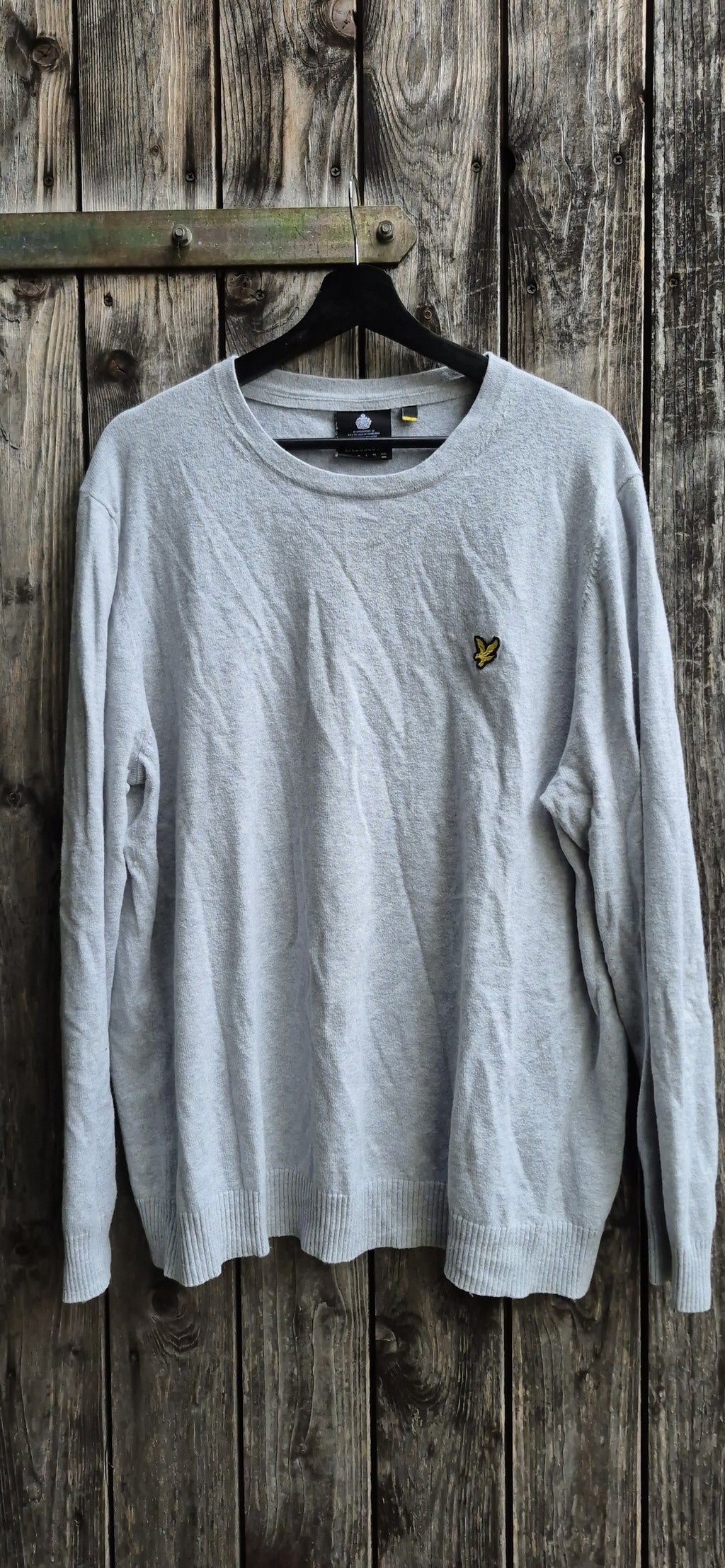 Lyle&Scott Vintage Sweatshirt Grau – Bild 1